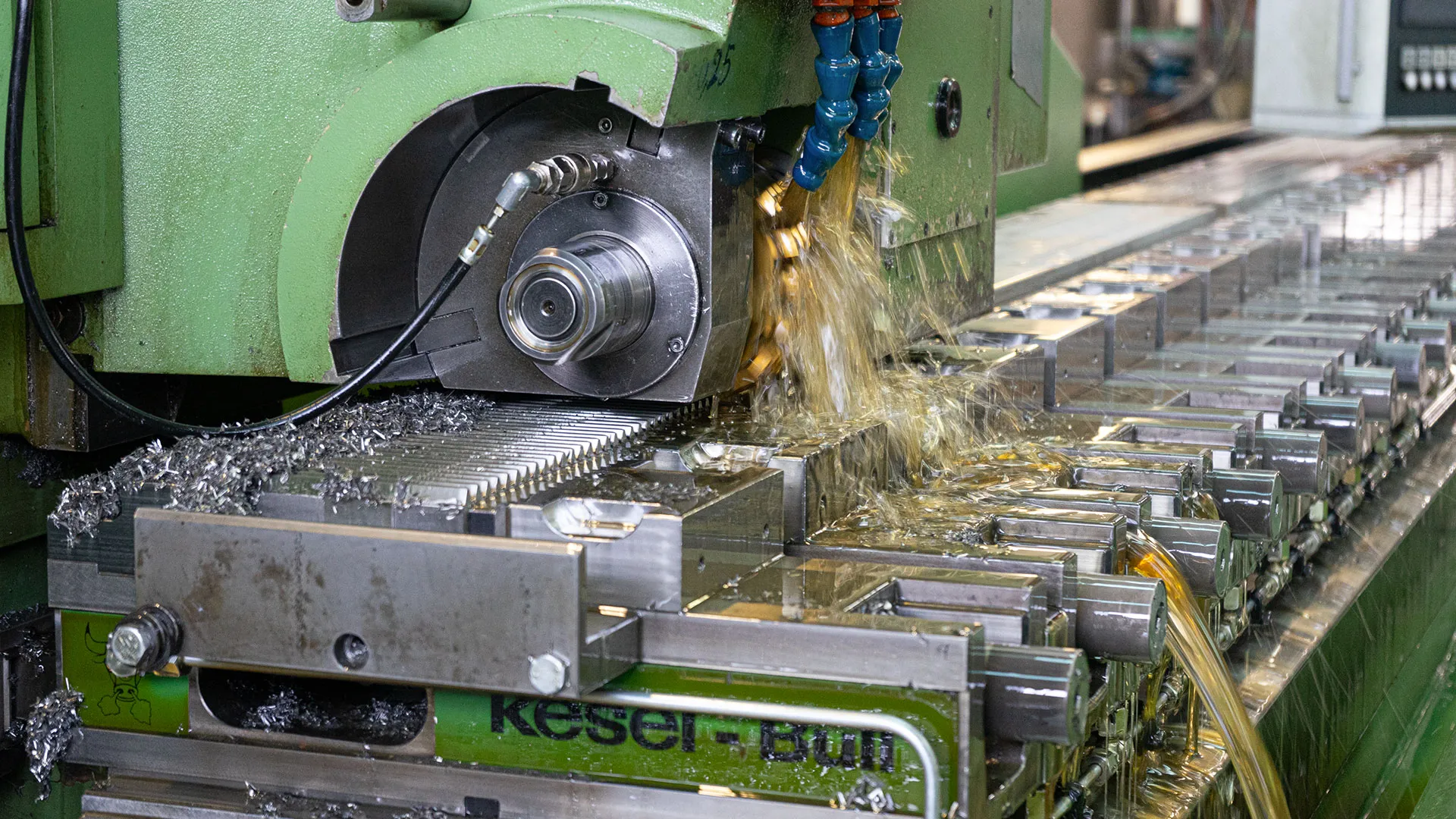 CRG produzione cremagliere con macchine a controllo numerico